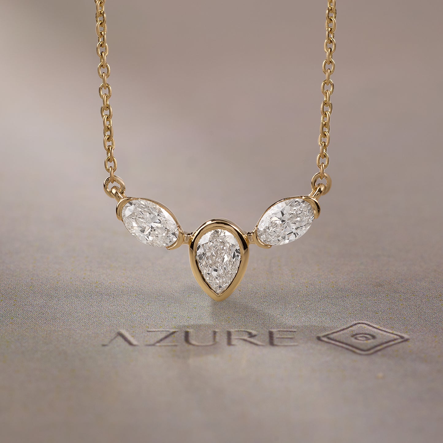 Pear & Oval  Pendant