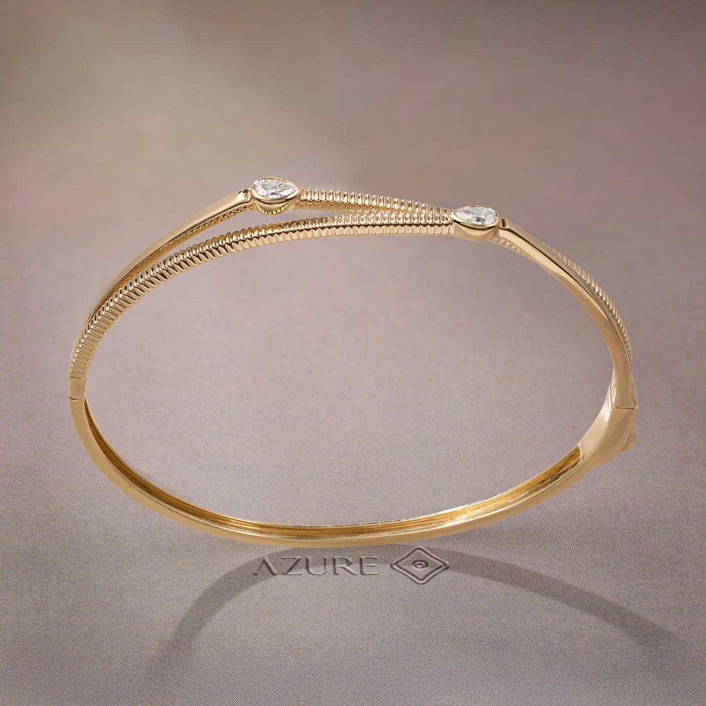 Pear-Shaped Bangle