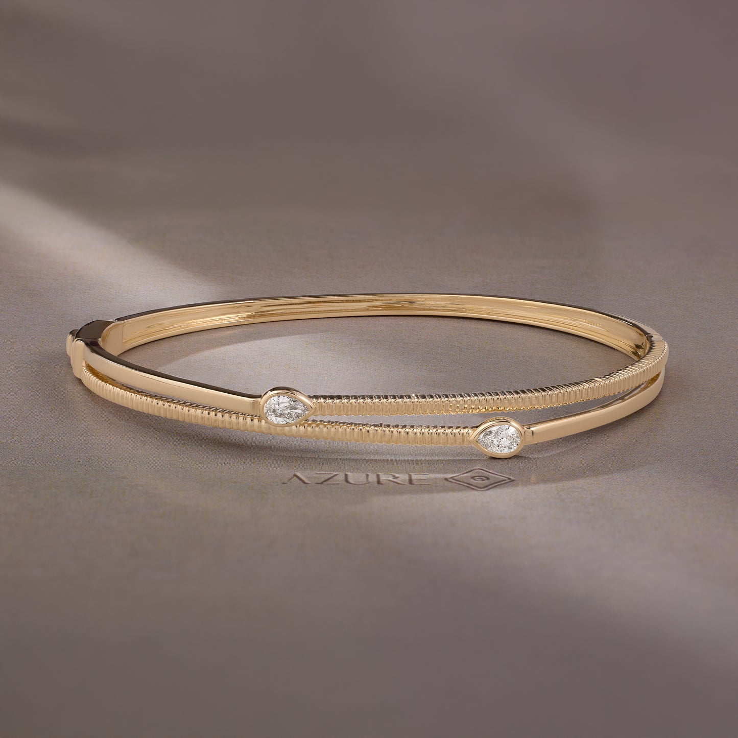 Pear-Shaped Bangle