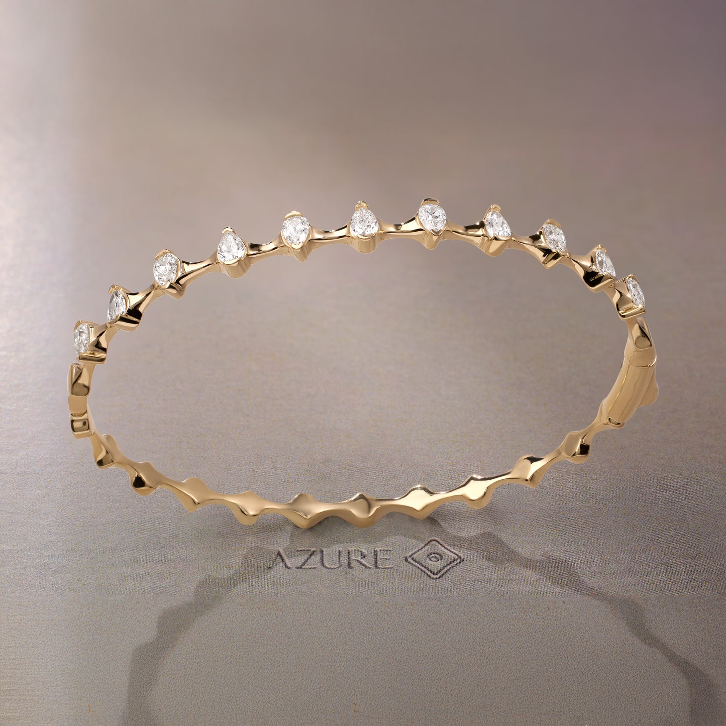 Pear-Shaped Bangle