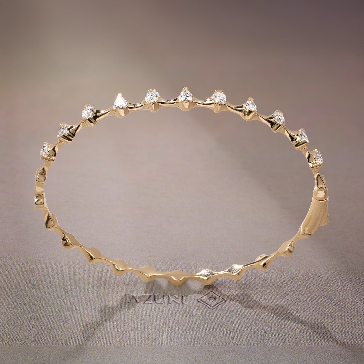 Pear-Shaped Bangle