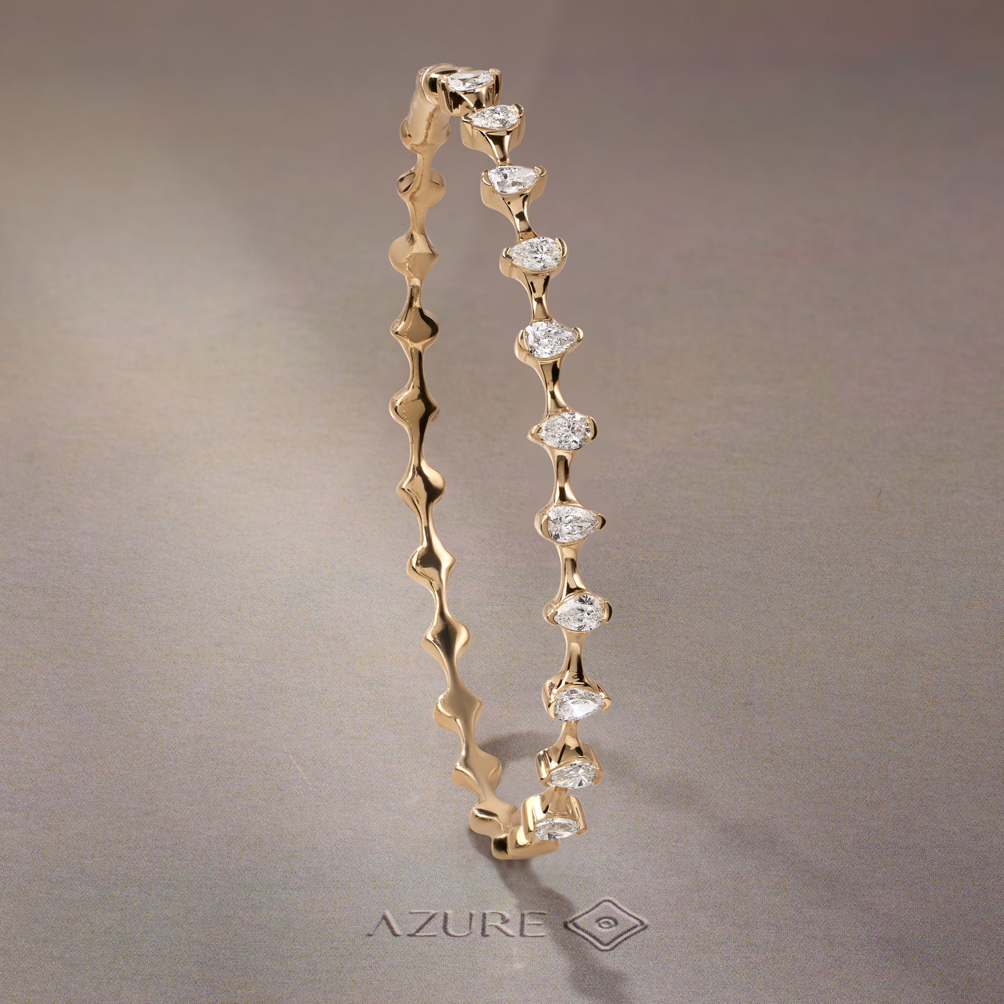 Pear-Shaped Bangle