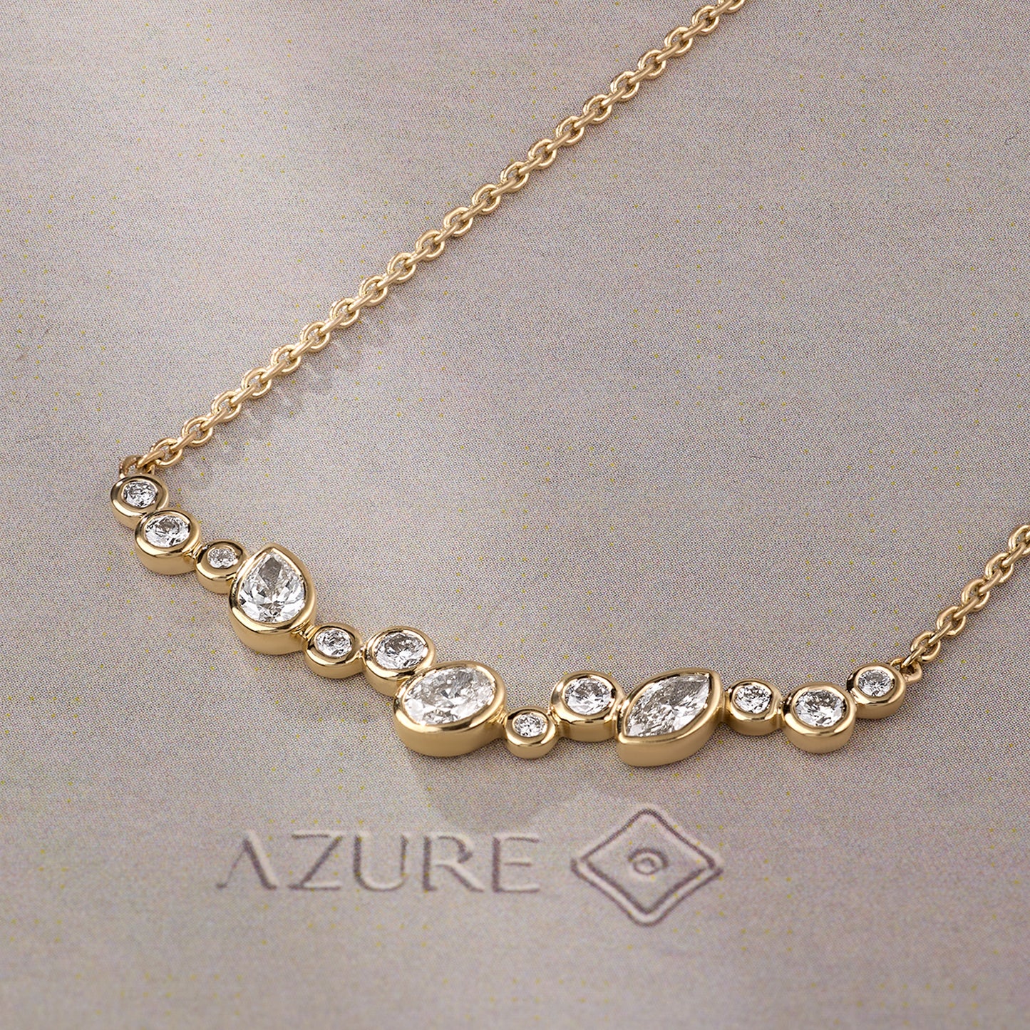 Round, Oval, Marquise & Pear Pendant