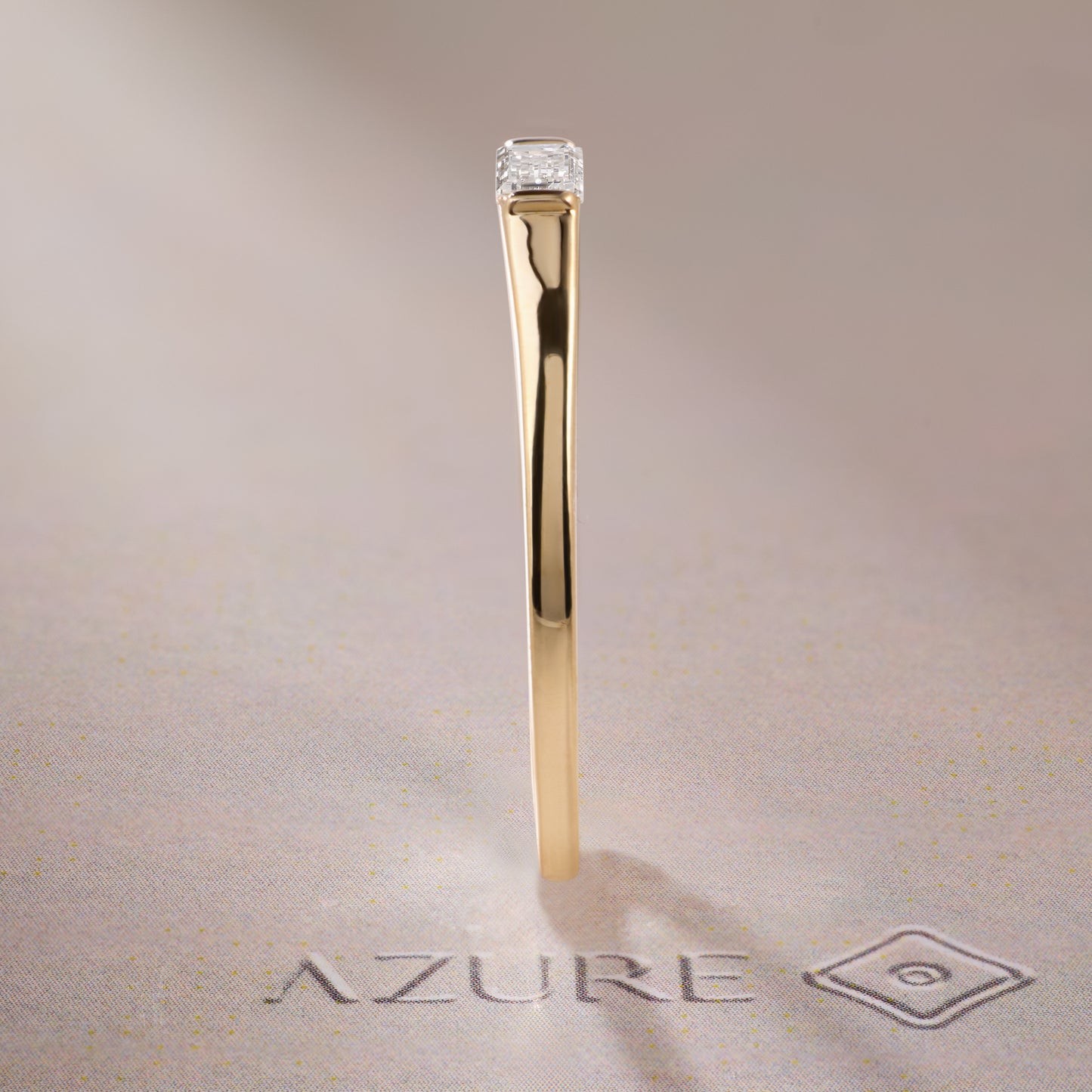 Straight Baguette Diamond Ring