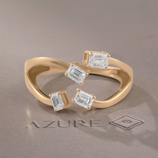 Emerald Diamond Ring
