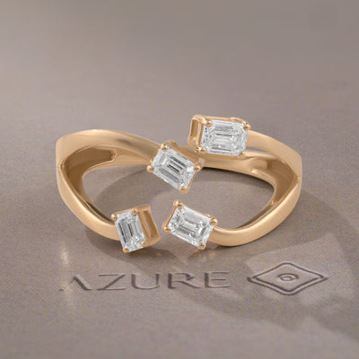 Emerald Diamond Ring