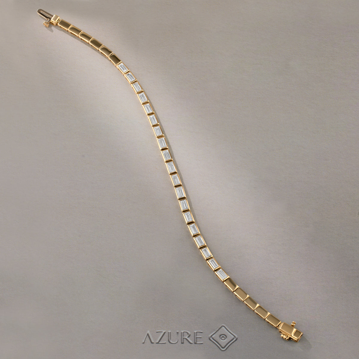 Straight Baguette Bracelet