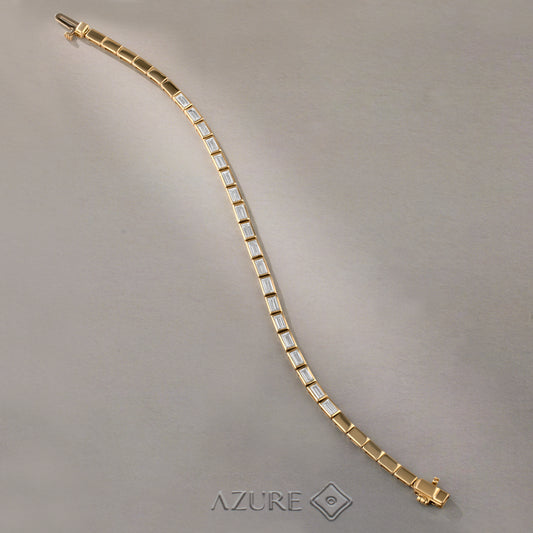 Straight Baguette Bracelet