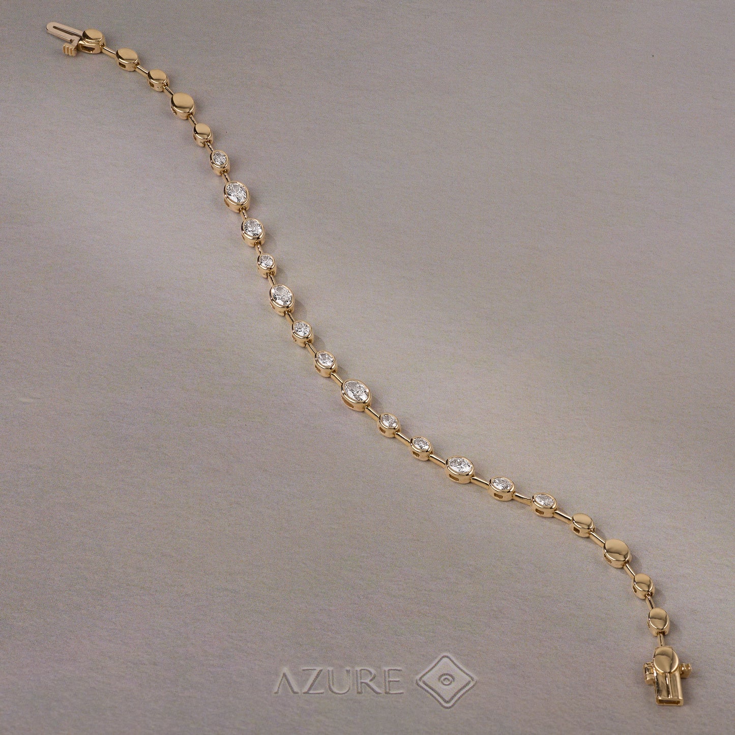 Oval Diamond Bracelet