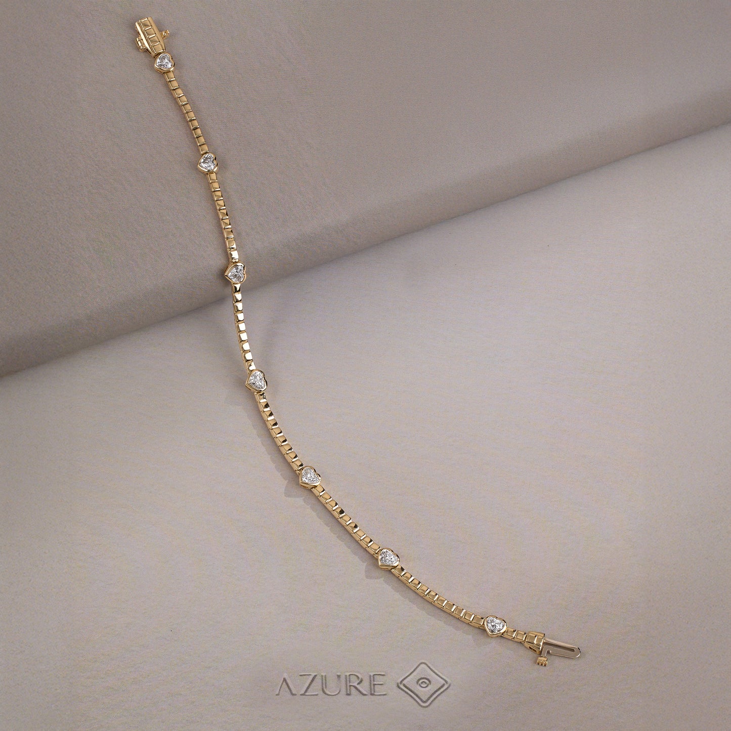 Heart Diamond Bracelet