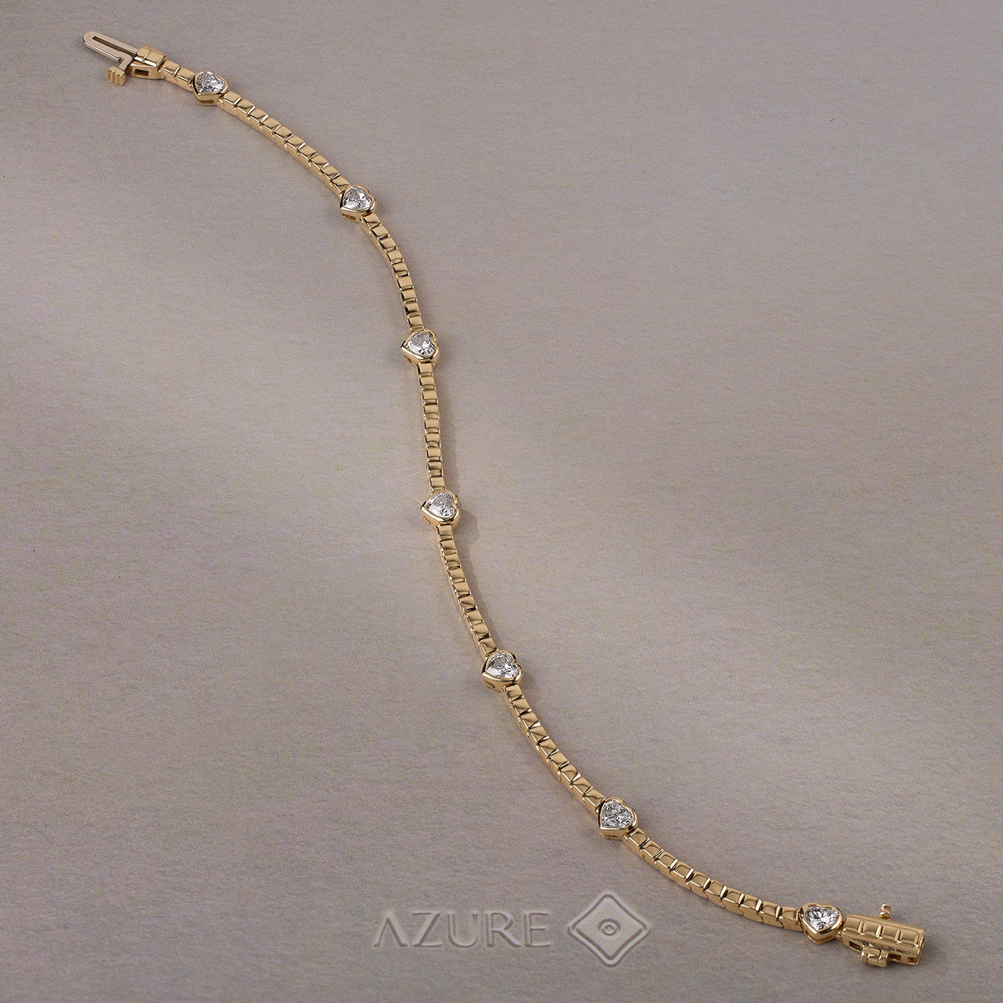 Heart Diamond Bracelet