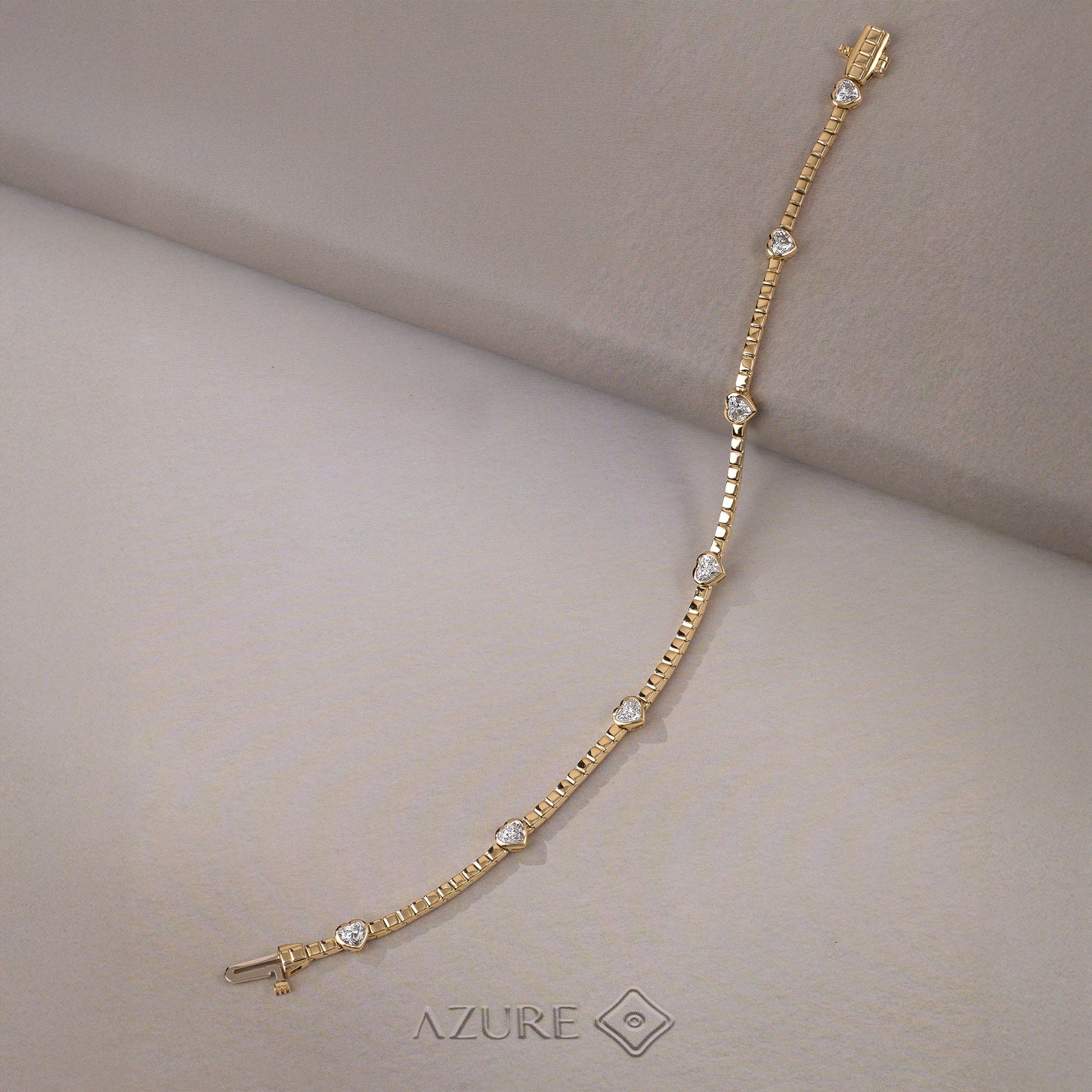 Heart Diamond Bracelet