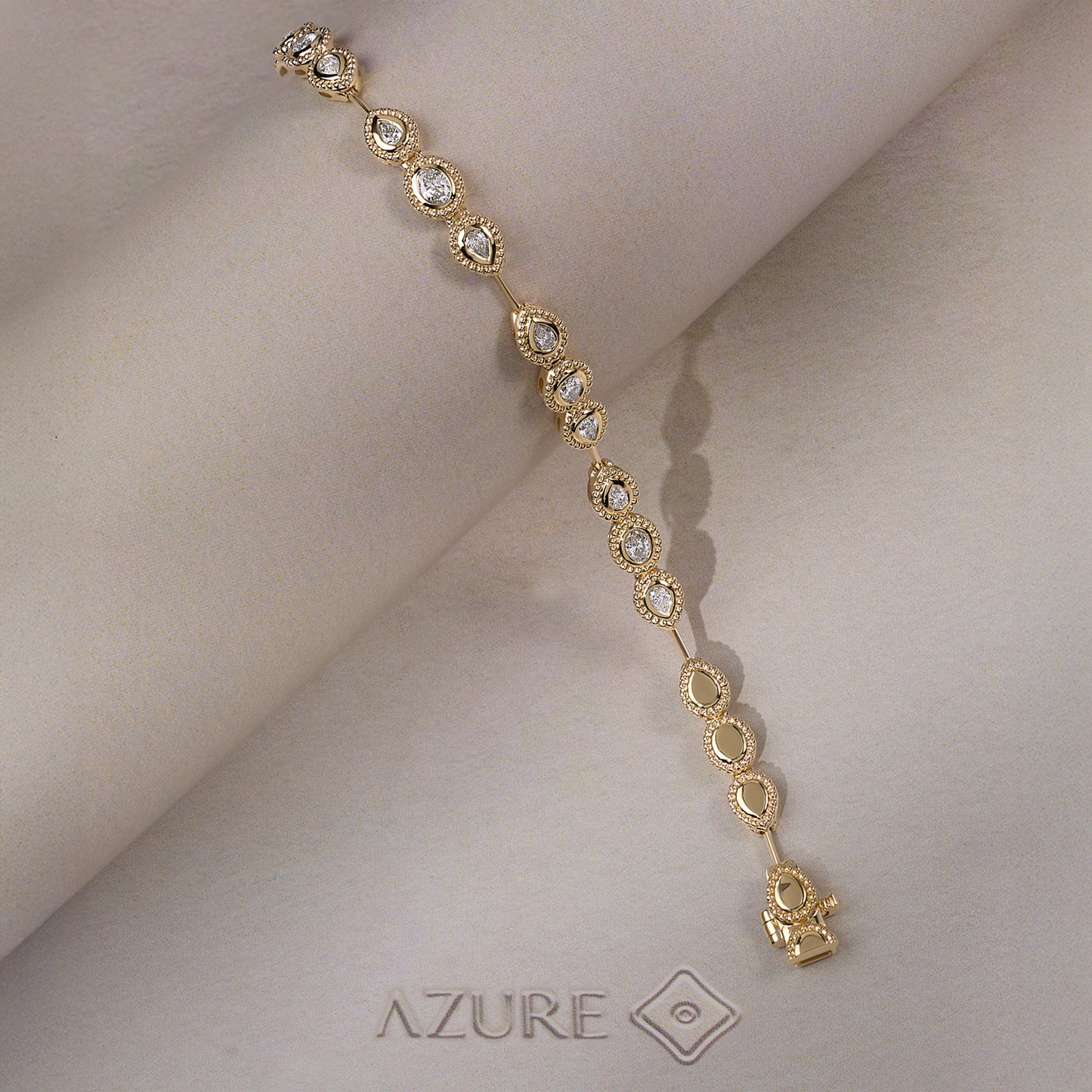 Pear & Oval Diamond Bracelet