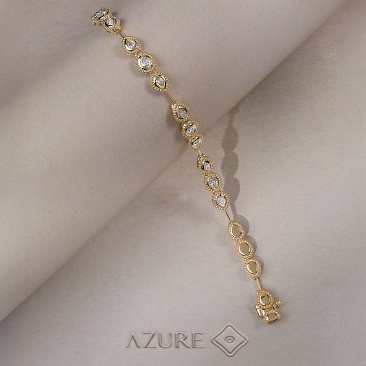 Pear & Oval Diamond Bracelet