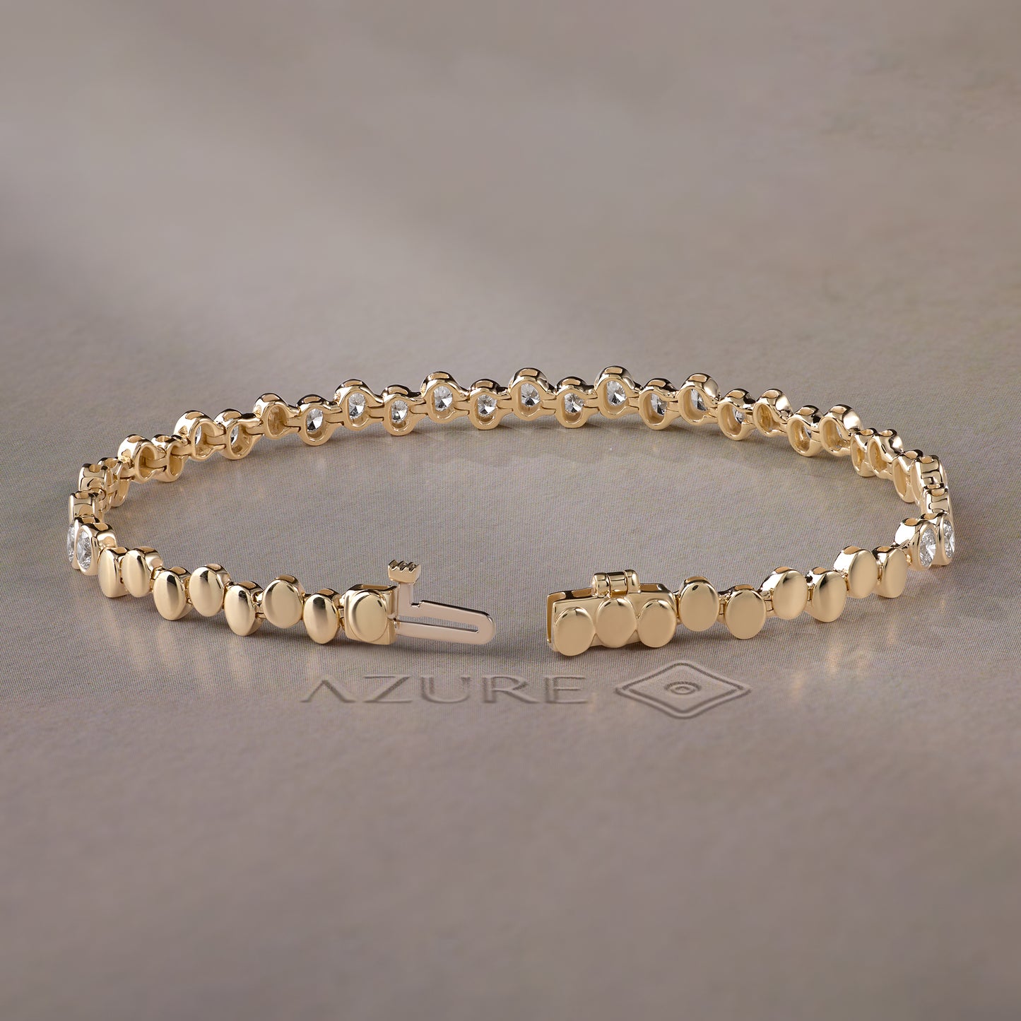 Oval Diamond Bracelet