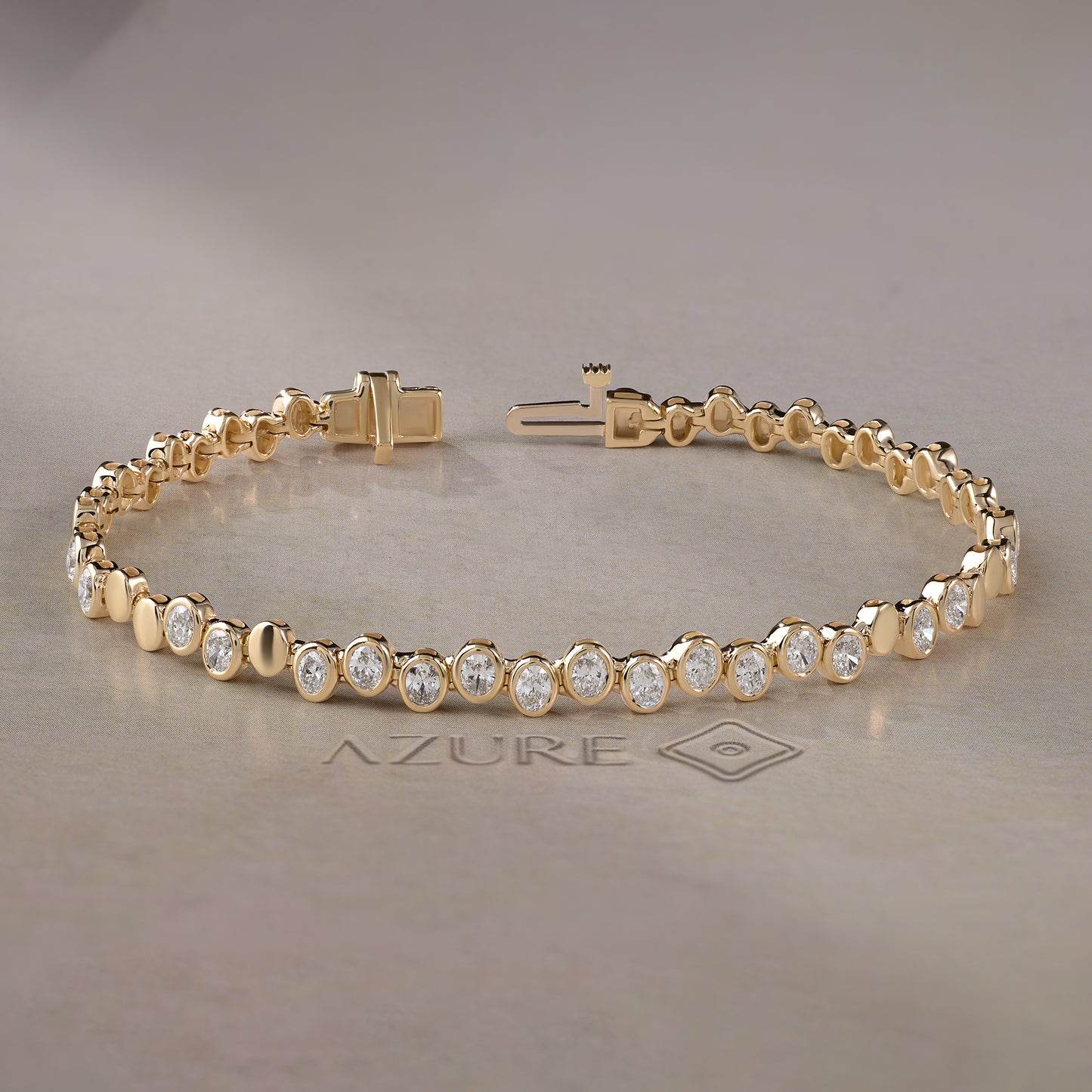 Oval Diamond Bracelet