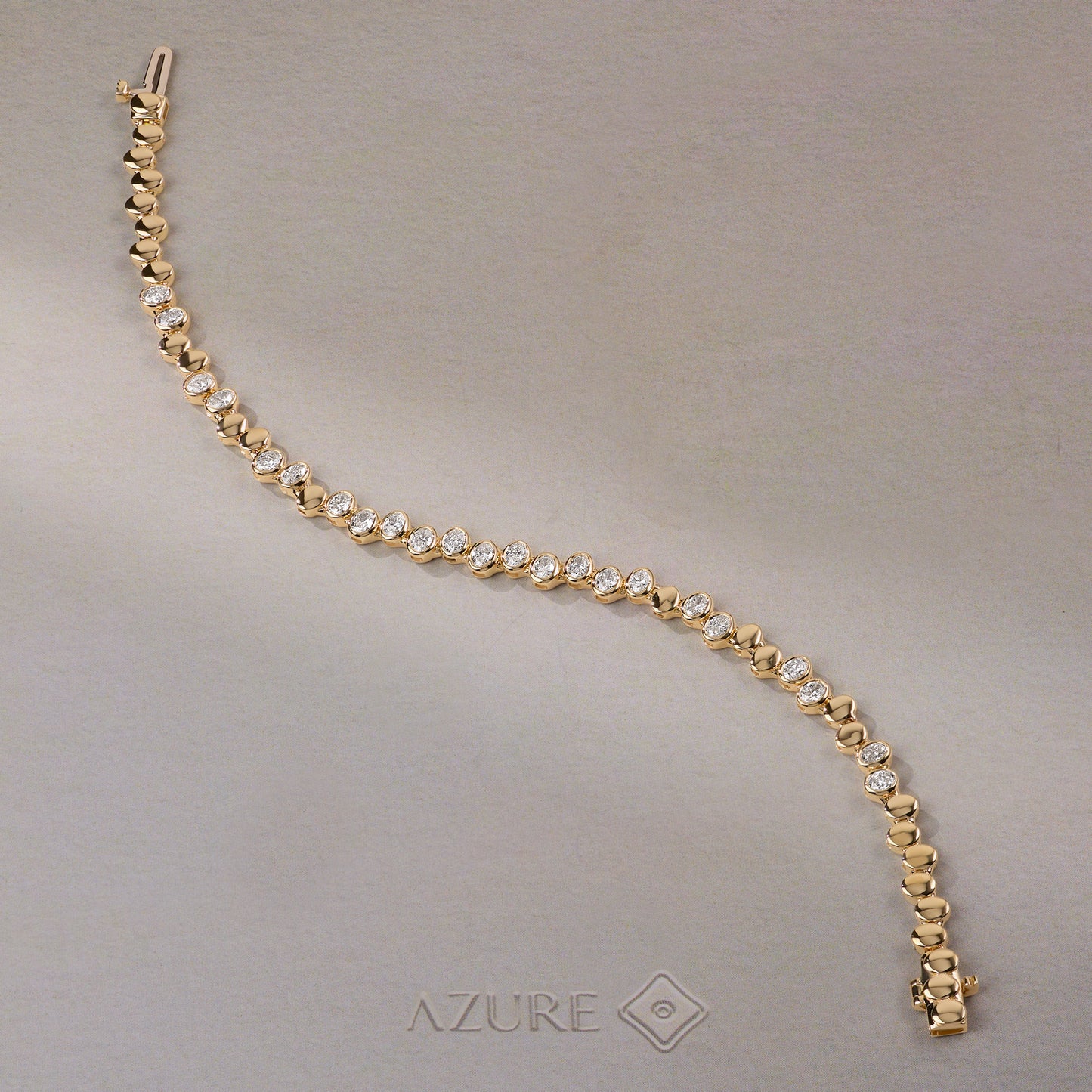 Oval Diamond Bracelet