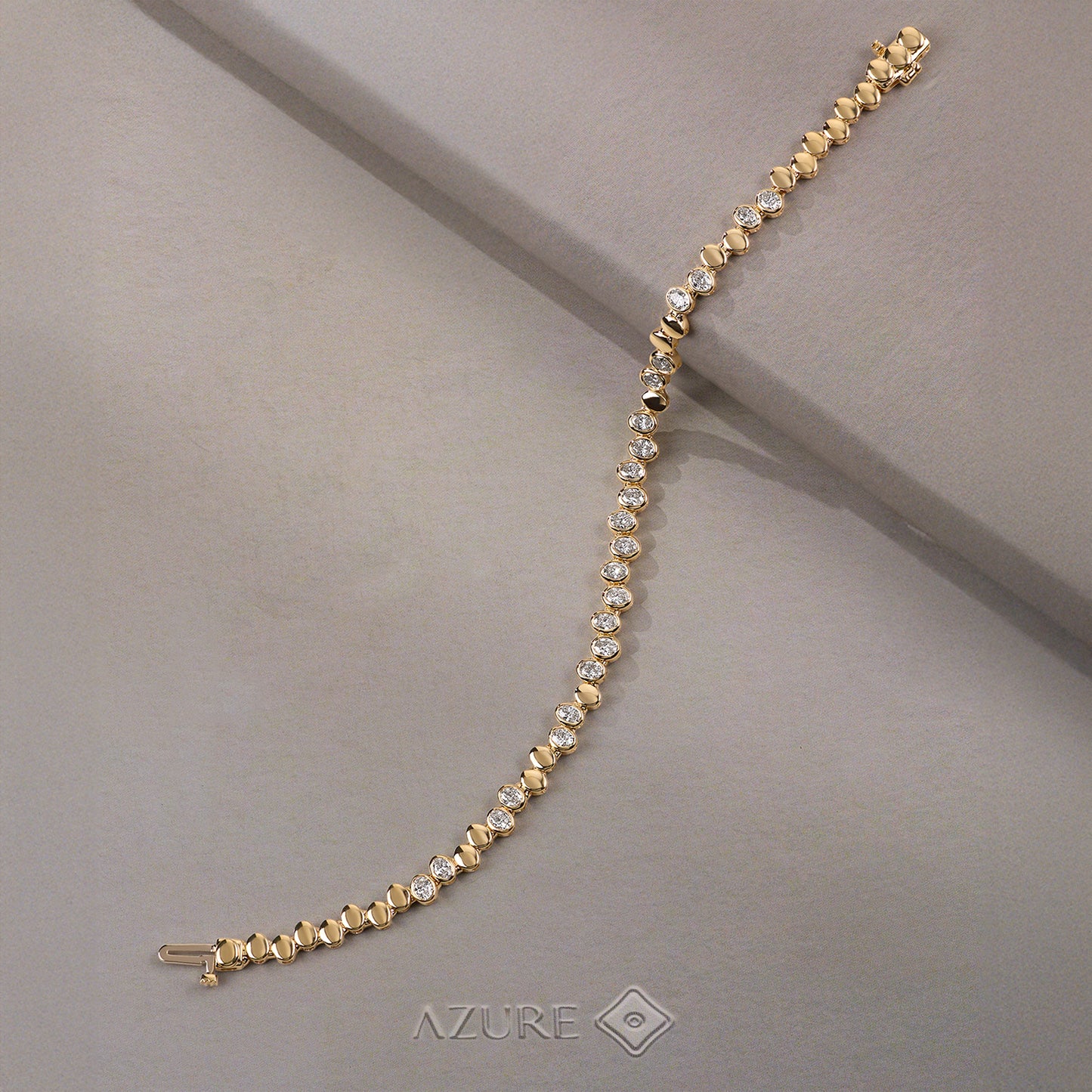 Oval Diamond Bracelet