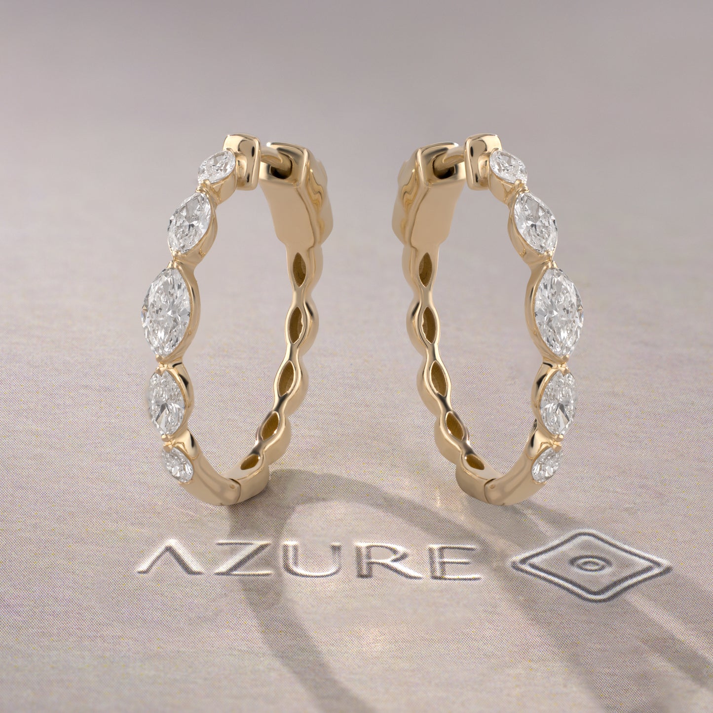 Marquise Diamond Earrings