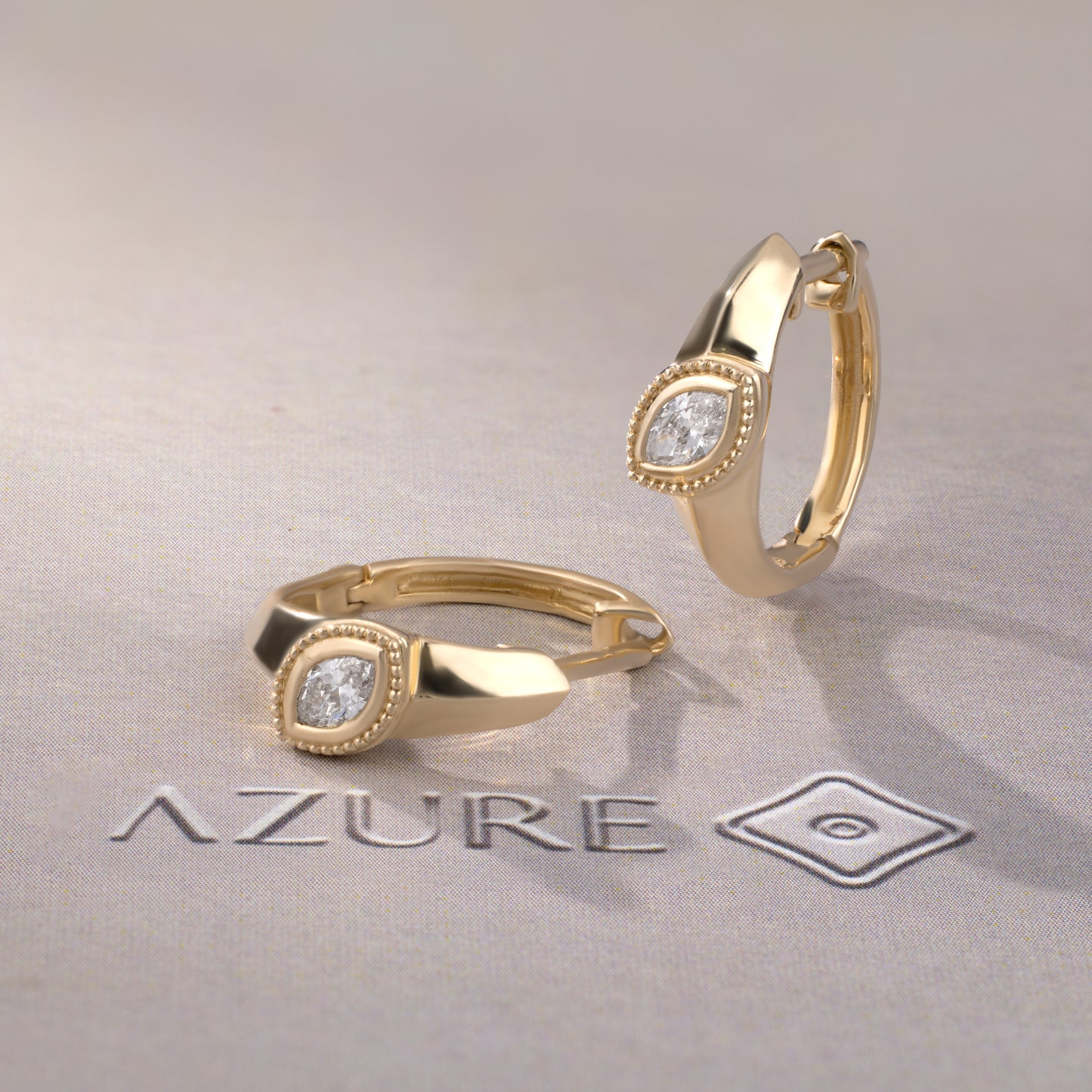 Marquise Diamond Earrings