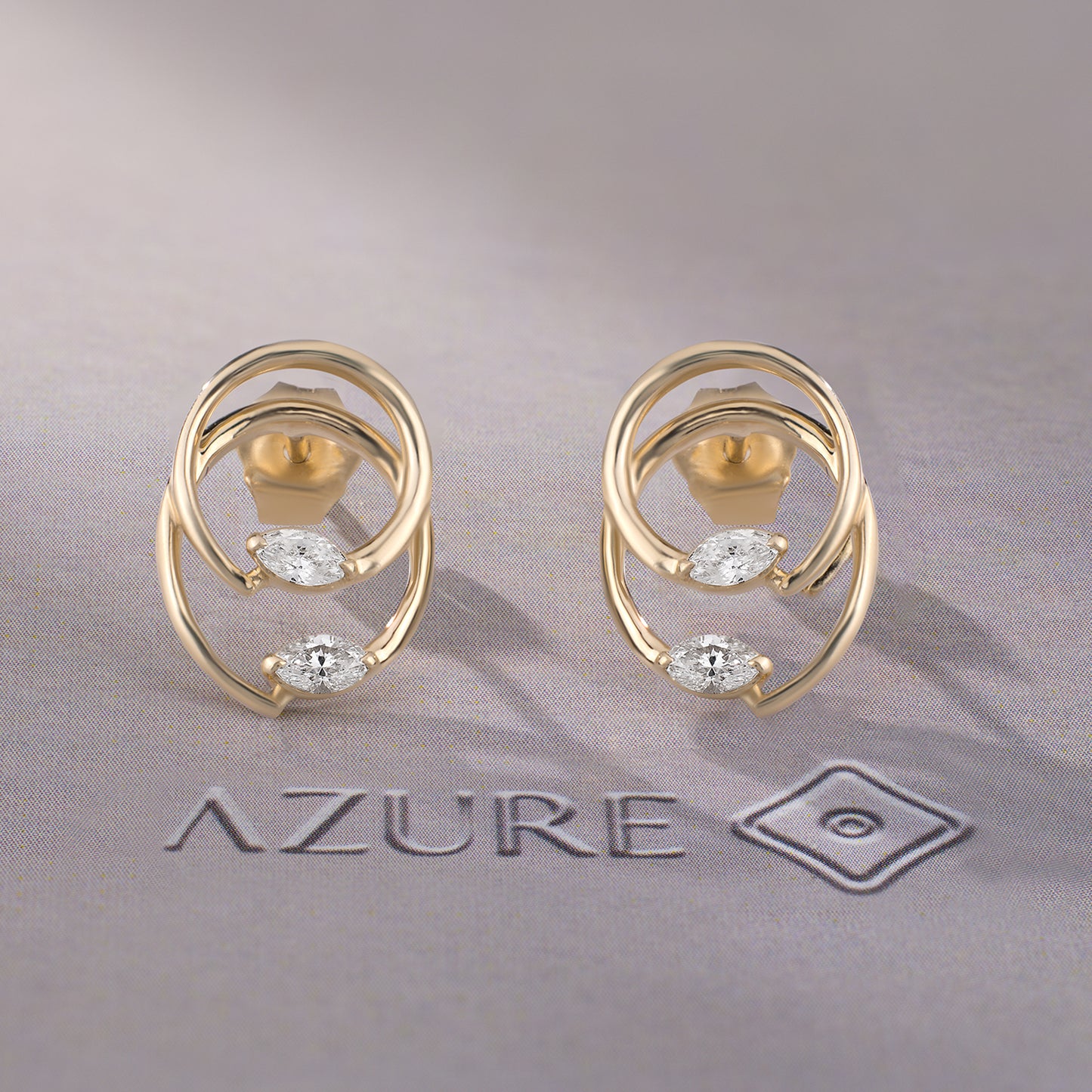 Marquise Diamond Earrings