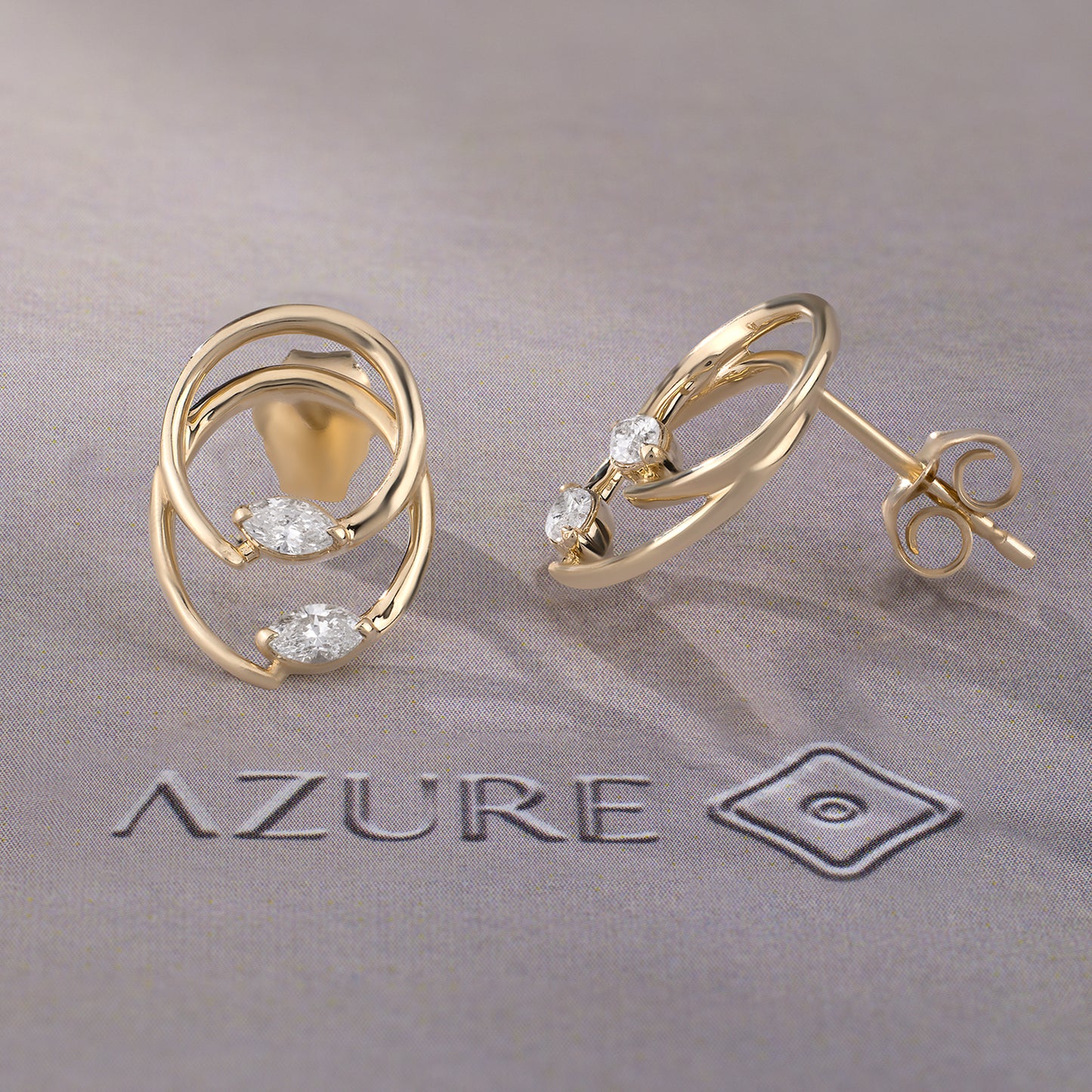 Marquise Diamond Earrings