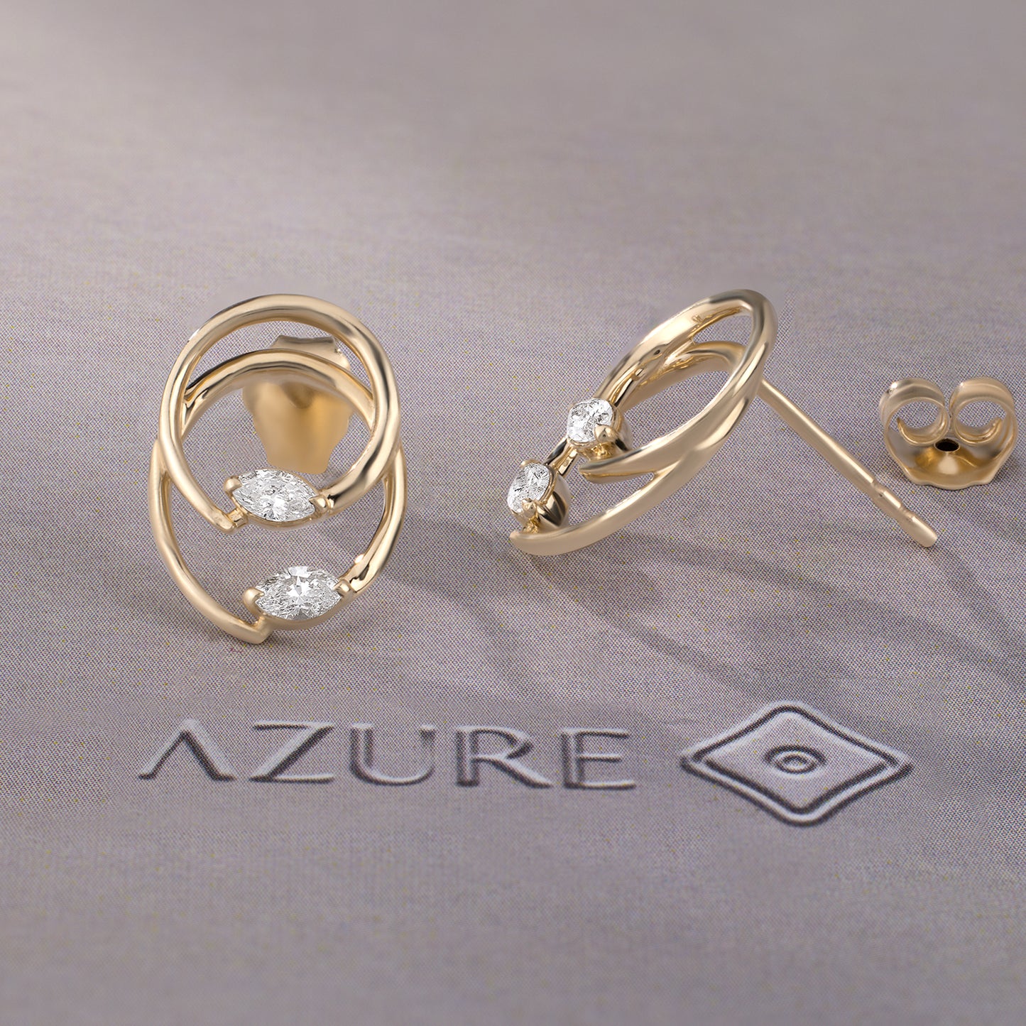 Marquise Diamond Earrings