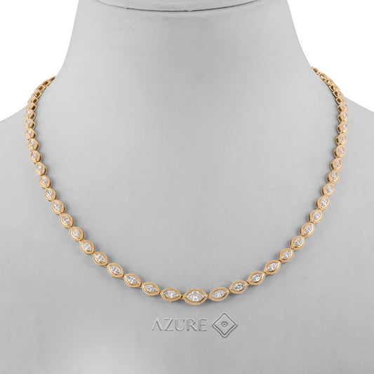Marquise Diamond Necklace
