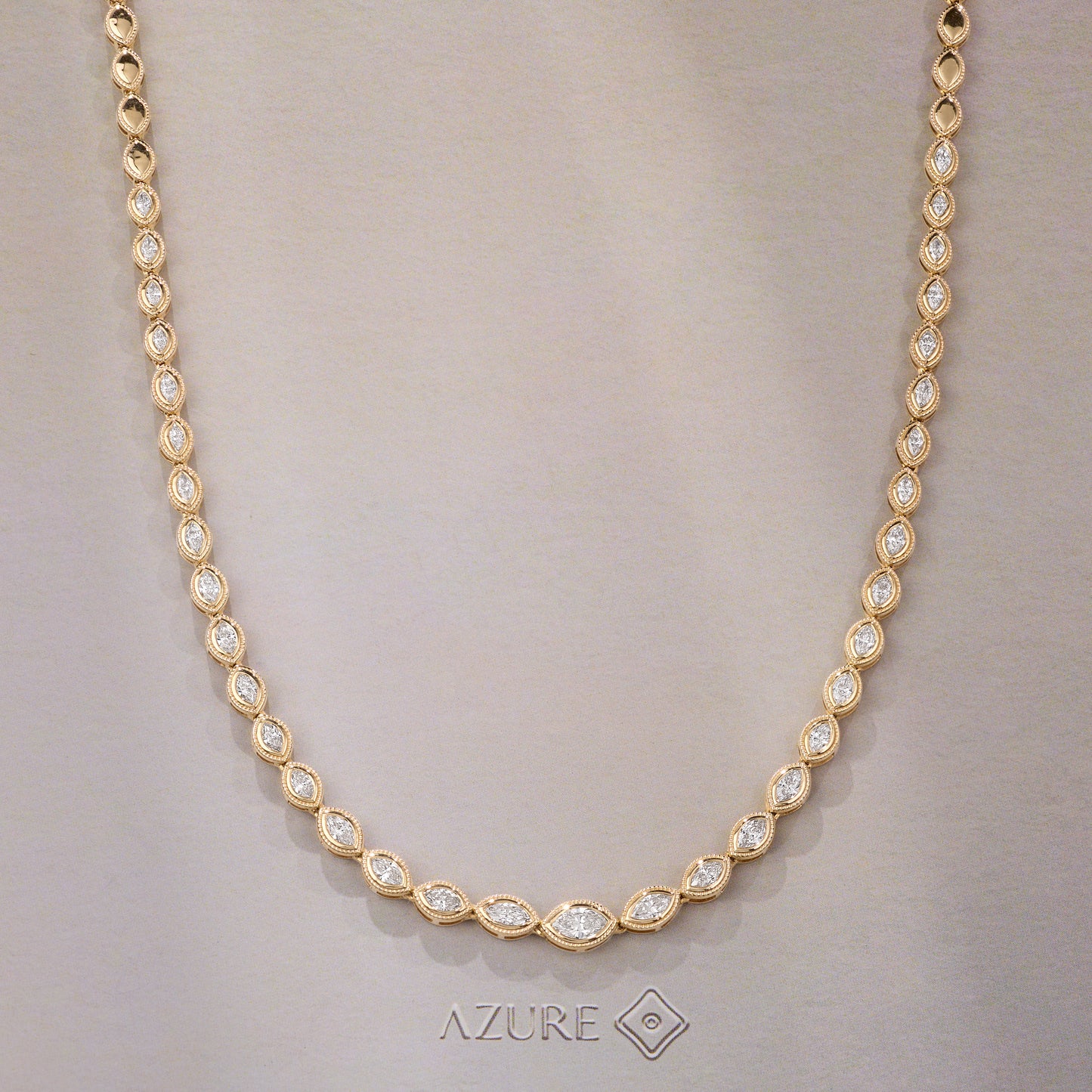 Marquise Diamond Necklace