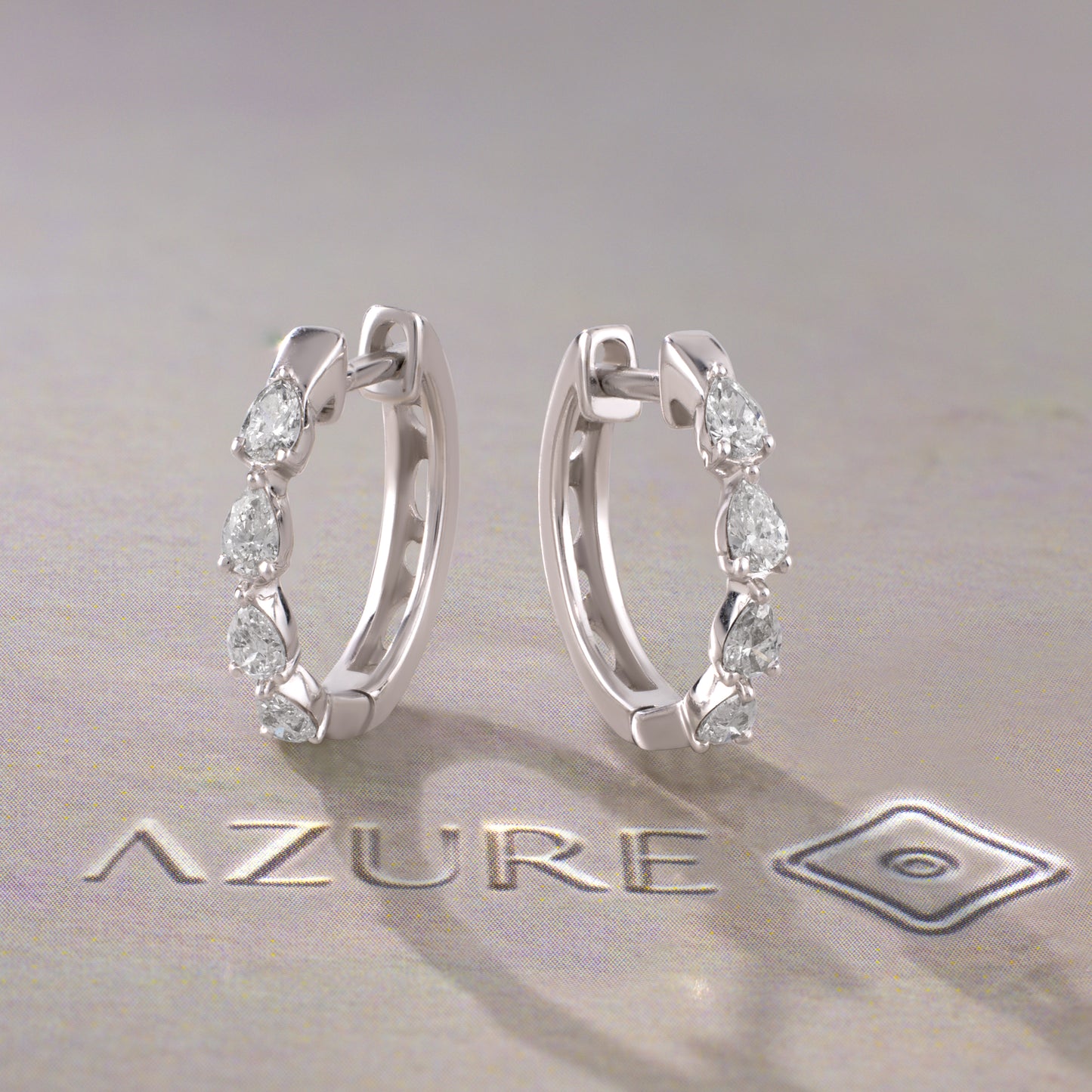 Pear Diamond Earrings