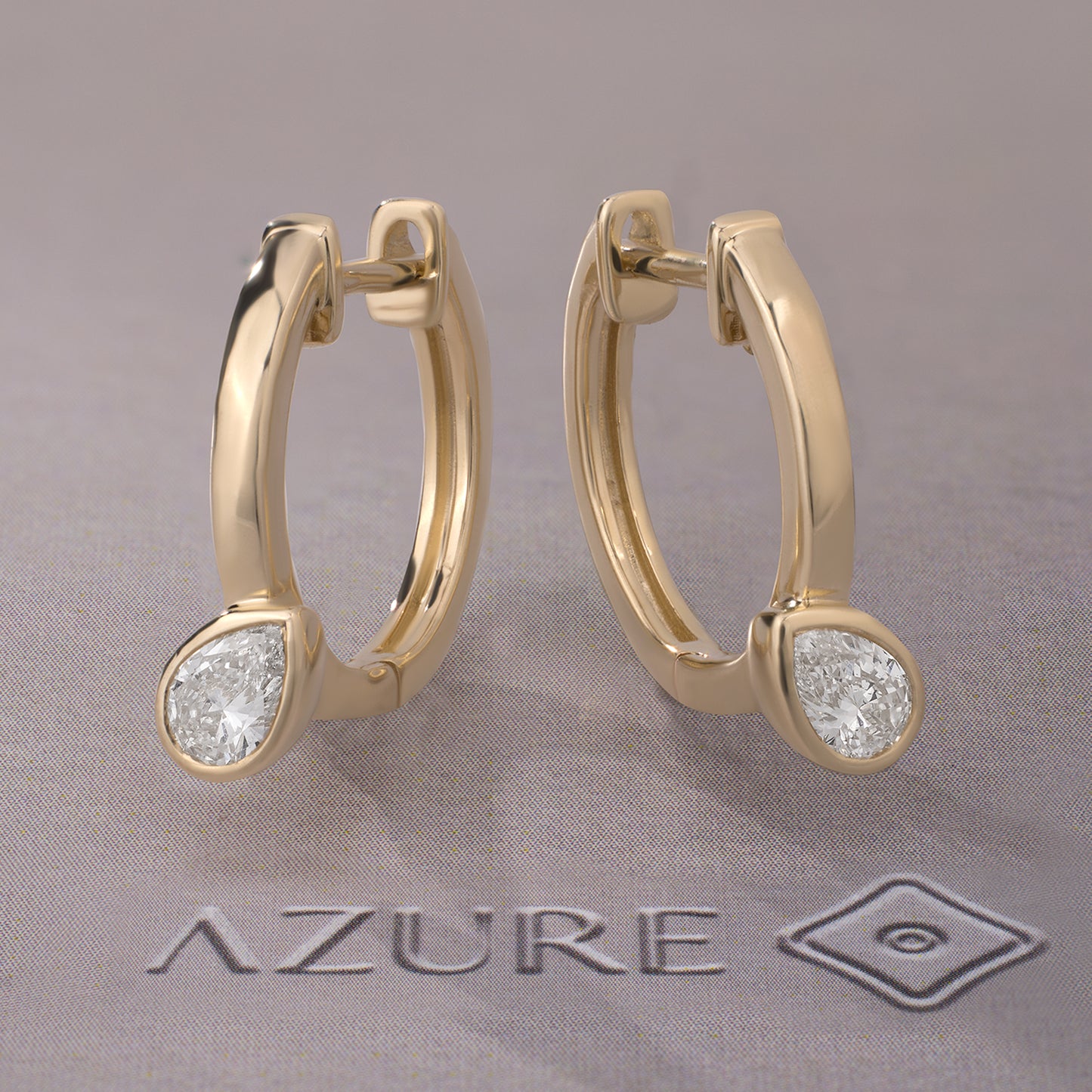 Pear Diamond Earrings