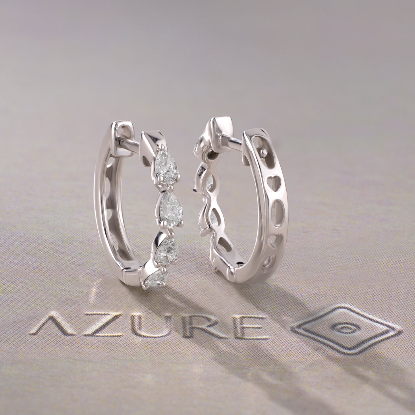 Pear Diamond Earrings