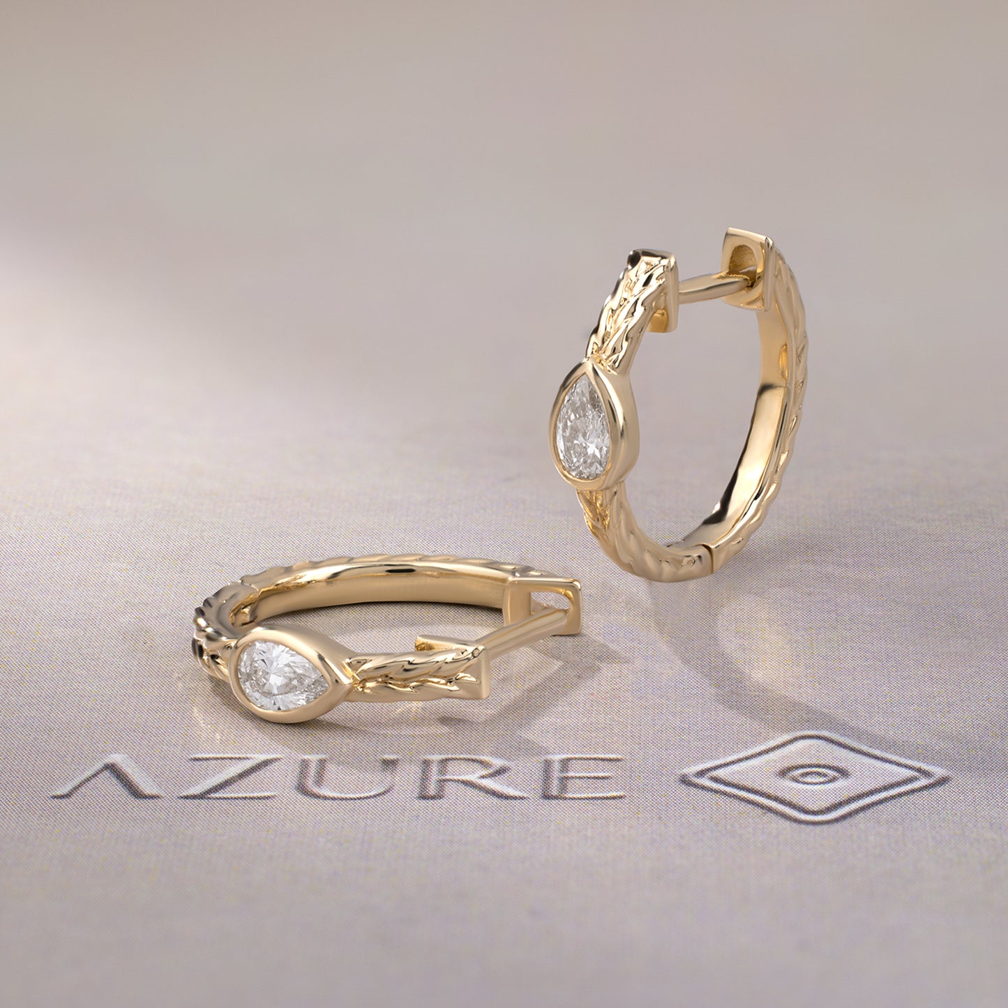 Pear Diamond Earrings