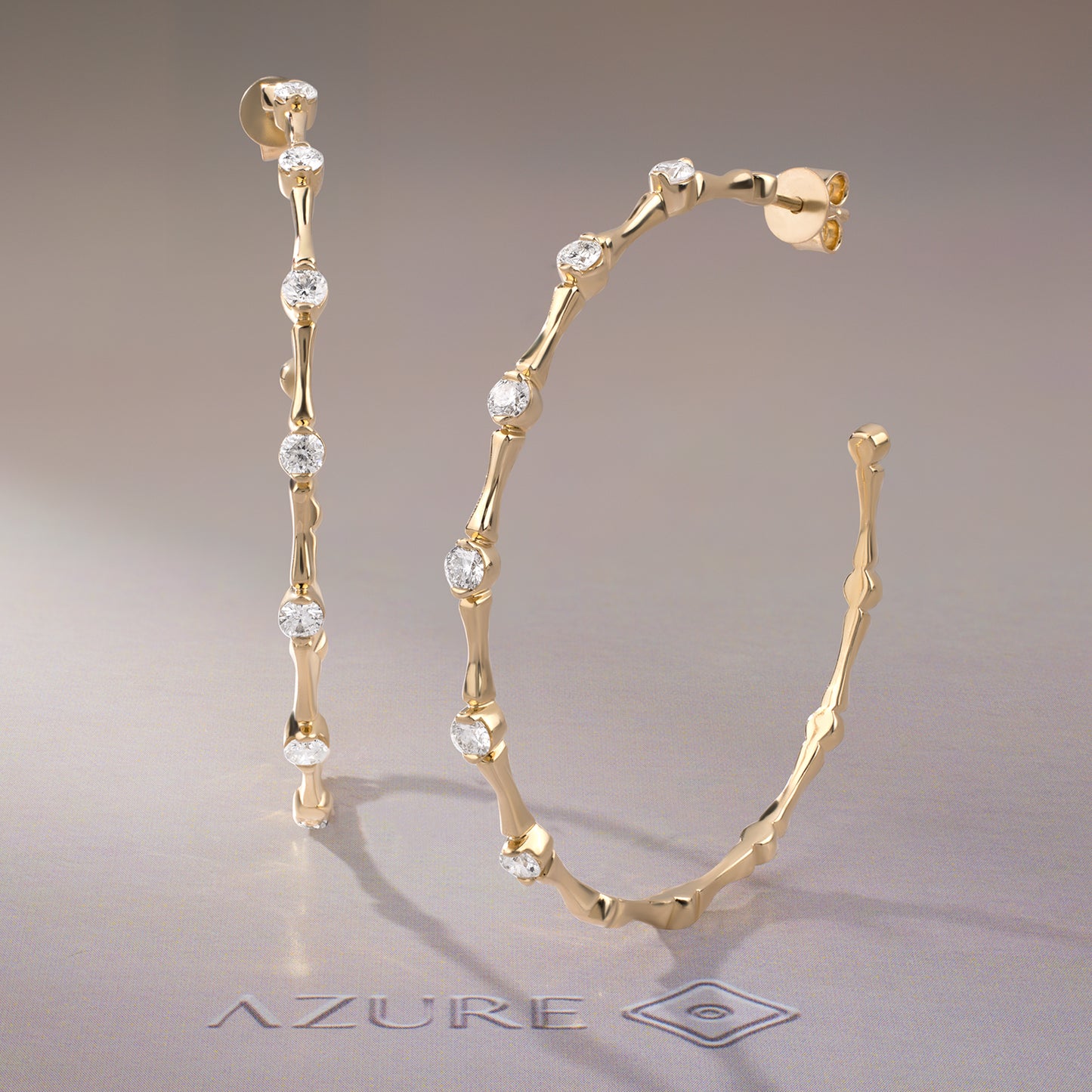 Round Diamond Earrings